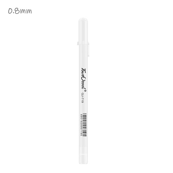 White Marker Pen Alcohol Paint Oily Waterproof Tire Painting